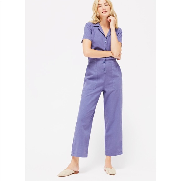 Lacausa Montana French Blue Jumpsuit - Picture 2 of 6